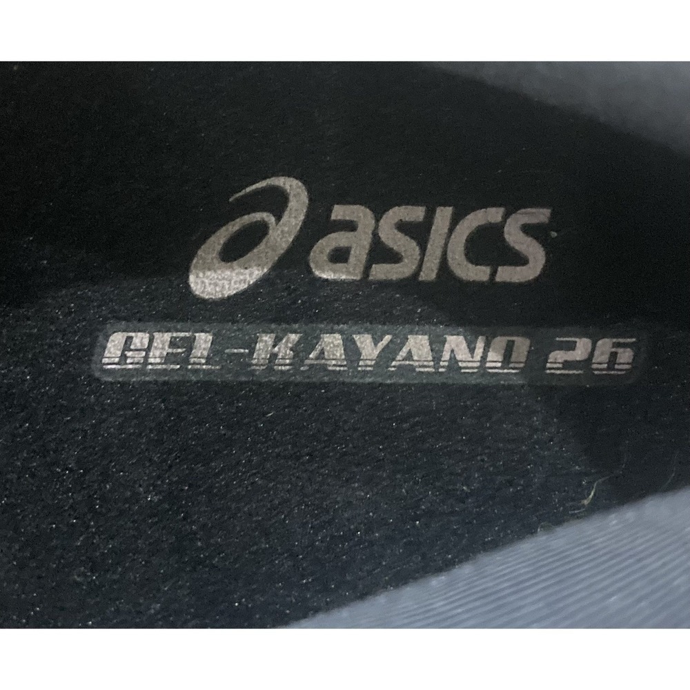Asics Gel-Kayano 26 Size 11 Metropolis Gray Womens Running Shoes 1012A457 - Picture 4 of 9